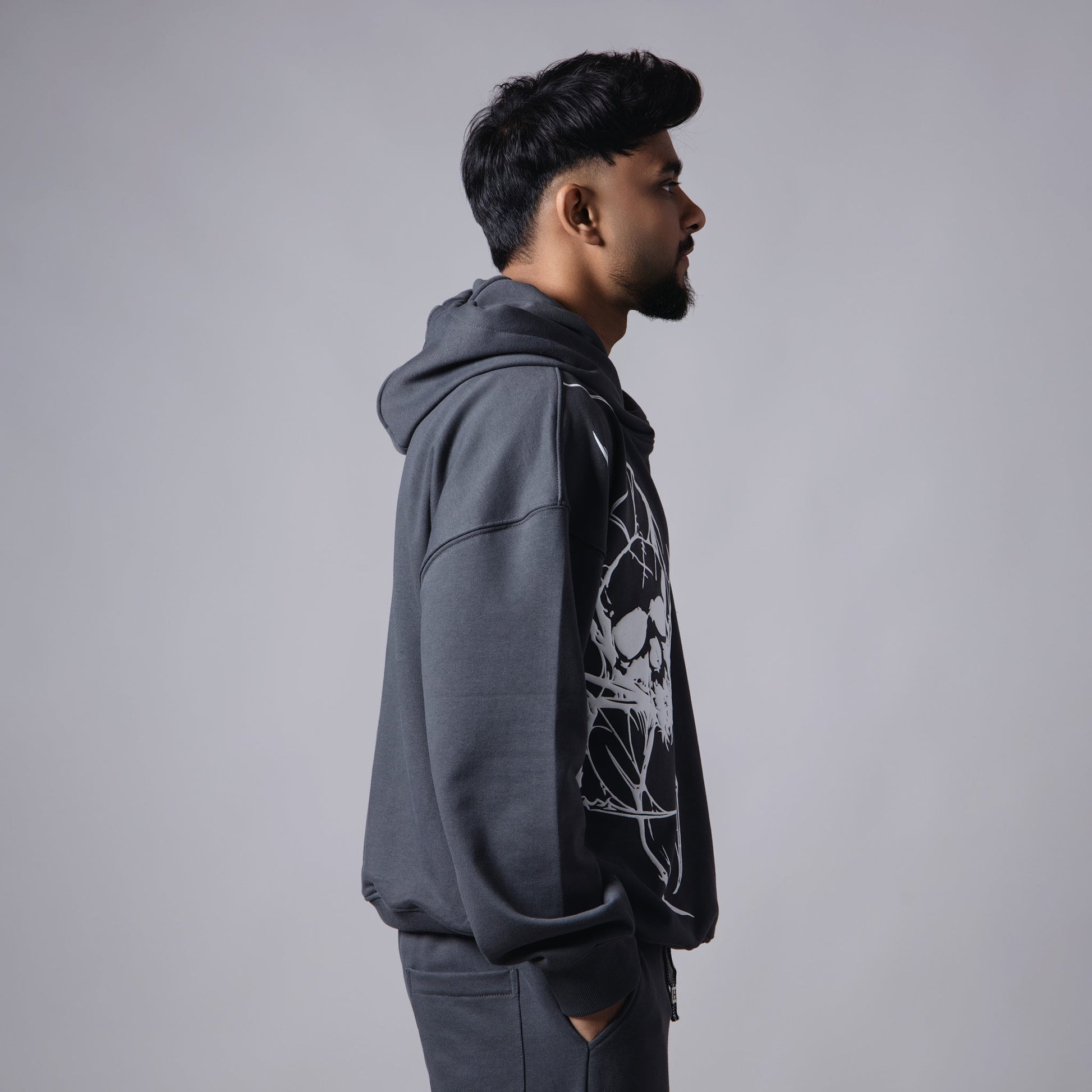 SPIDER SKULL HOODIE