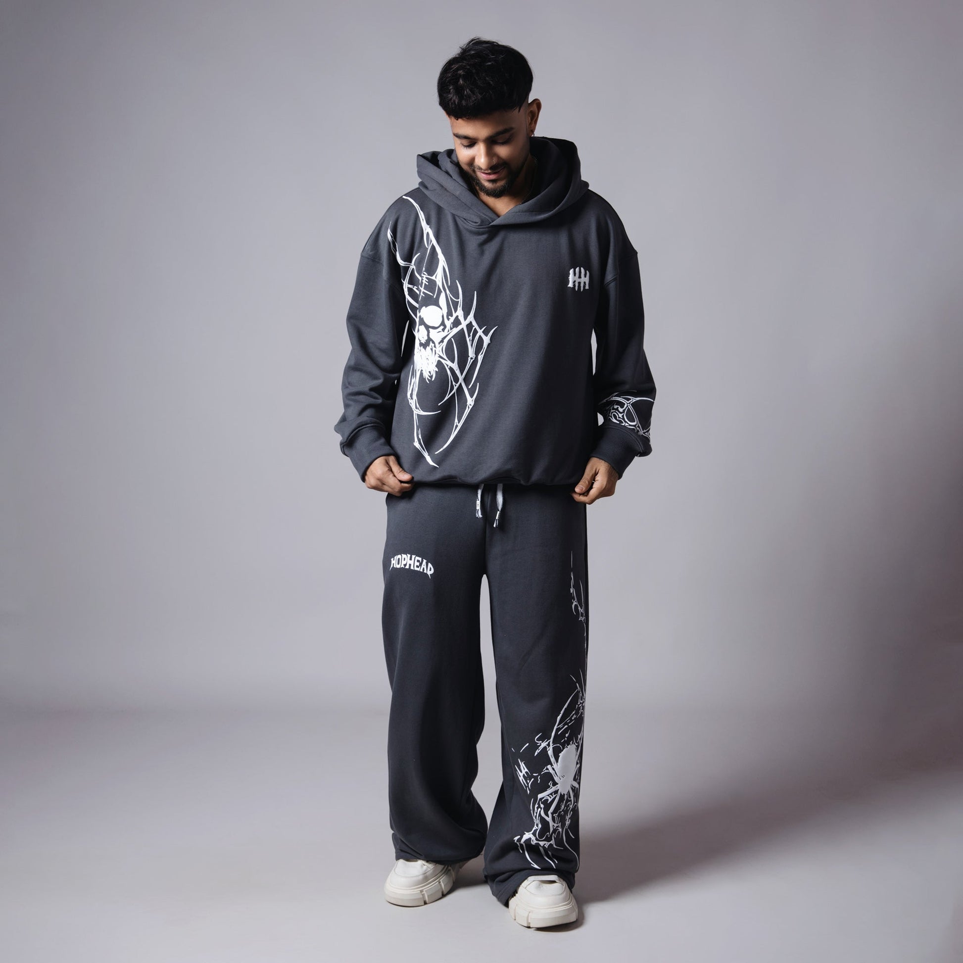 SPIDER SKULL HOODIE